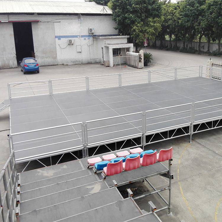 Outdoor All Terrain Event Stage Detachable Modular Concert Stage From