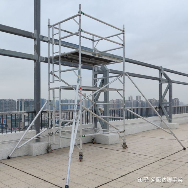 China Aluminium Stage Ladder Scaffolding Manufacturers Aluminium Stage