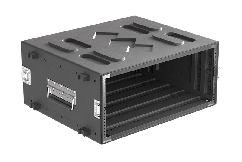 Power Amplifier 4U Pro Sound Assembly Plastic Flightcase 