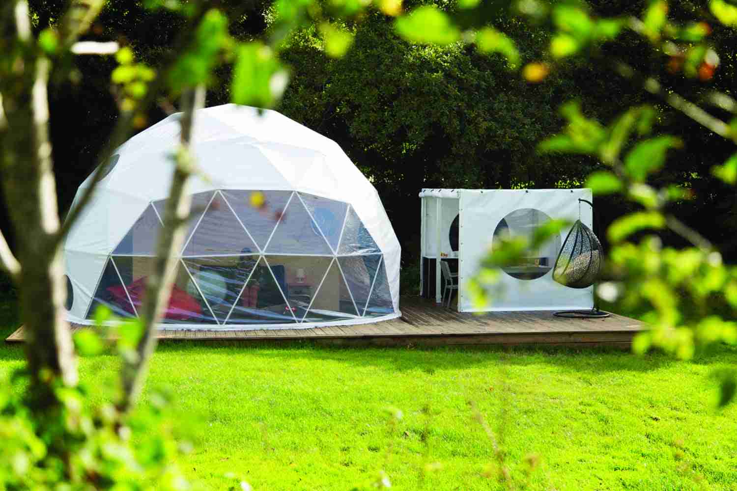 Outdoor Glamping Luxury ABS Waterproof PVC Greenhouse Patio Life Garden