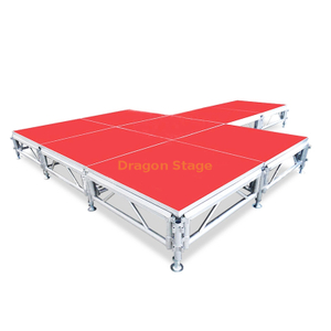 1.22x1.22m Aluminum Alloy Portable Outdoor Performance Stage for Sale 6.1x4.88m