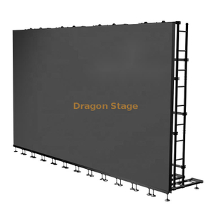 Aluminum Ground Support Stack Truss Portable Display Stage Led Truss 15x4m