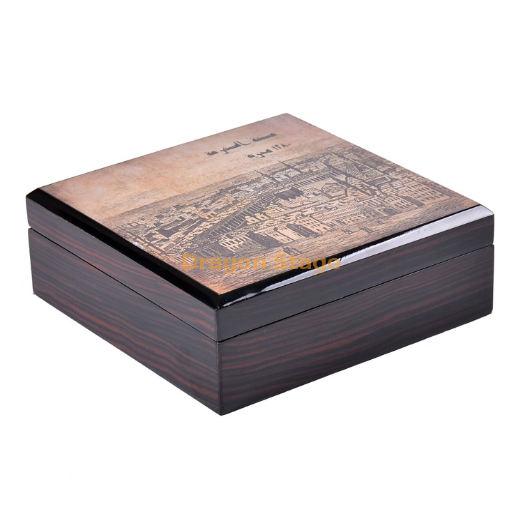 KSA Jeddah season Laser Cut Wooden Box For Dates MDF Wood Packing Boxes
