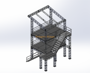 Assembly Aluminum Truss Tower House Design for Event 