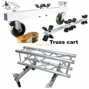 Dragonstage Aluminum Truss Trolley / Truss Dolly Kit / Truss Cart for 290mm/300mm Truss