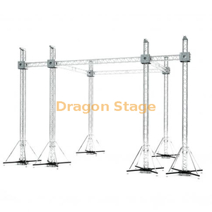 Truss Tower Stage Roofing System with 20x 9.84ft Square Segments Display Truss Package