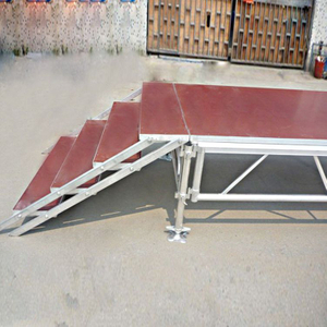 Plywood Custom Outdoor Aluminum Portable Stage 40x20ft
