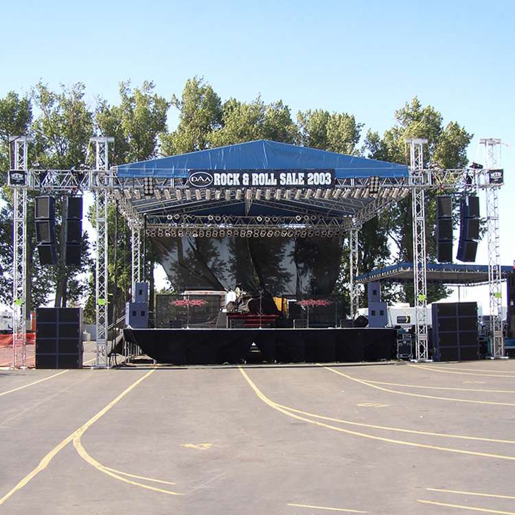 Easy Install Hot Sale Mobile Event Stages Outdoor Concert Portable