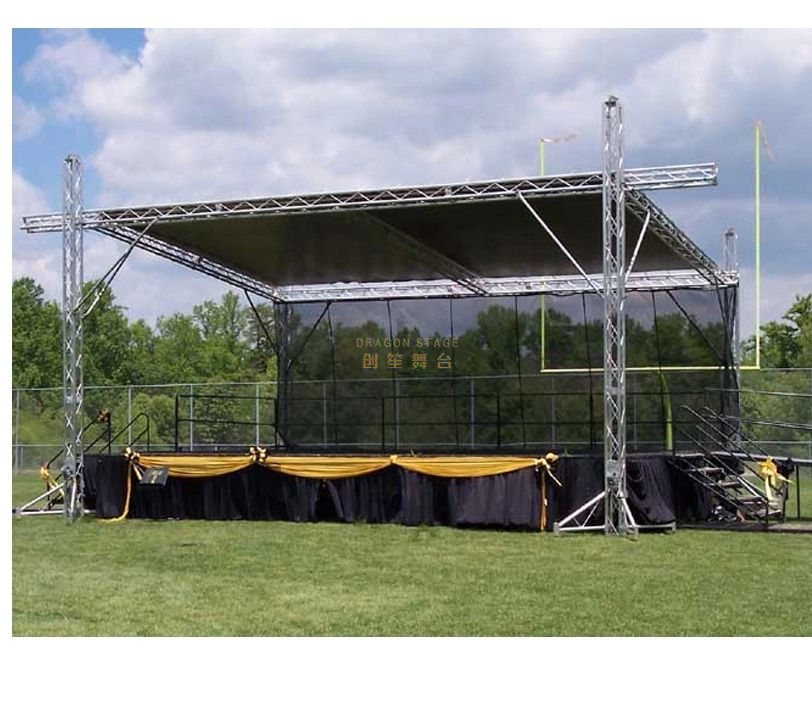 Aluminum Portable Small Stage with Canopy for Sale from China