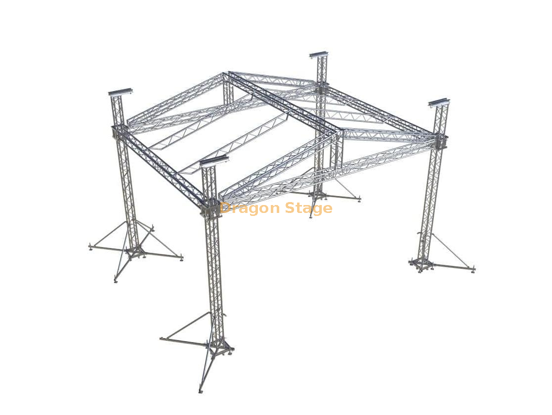 Aluminum Box Roof Truss Stage 40x30x30ft from China manufacturer ...