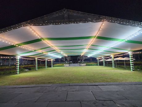 Custom Aluminum Big Event Roof Truss Hall in Viet Nam 42x24x6m