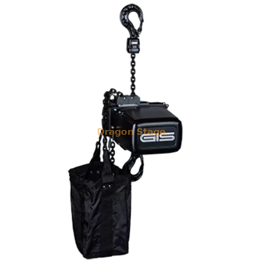 GIS Electric Motor Chain Hoist Dragon Stage Truss Motor Hoist 1 Ton D8