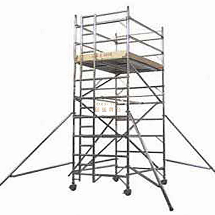 Aluminium Mobile Scaffold Tower for Sale Near Me 1.35x3m 5.22m from