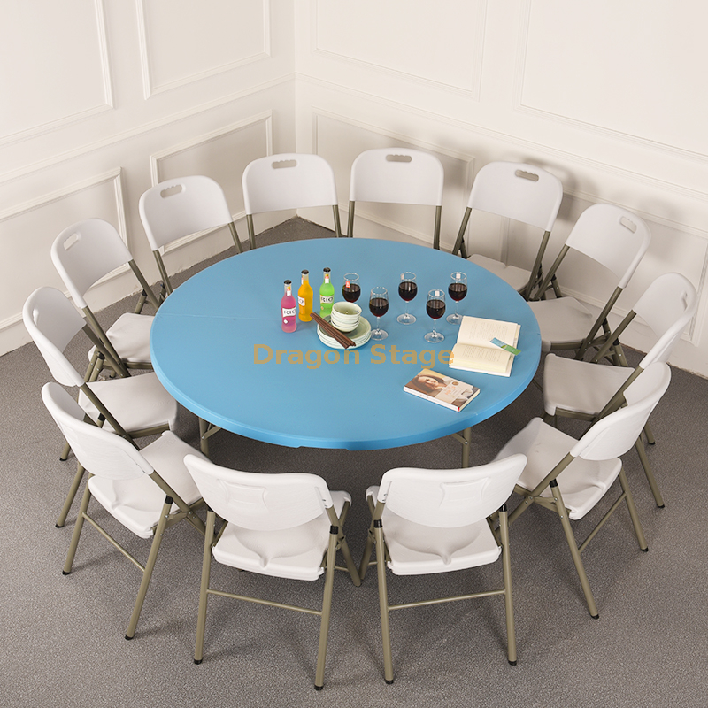 Plastic Foldable Event Table with Chairs 