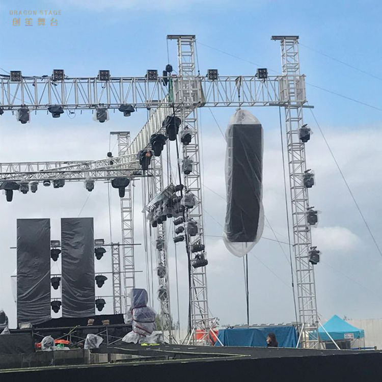 Stand Aluminum Concert Speaker Truss from China manufacturer DRAGON STAGE