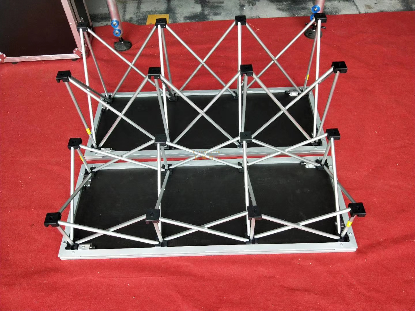 Portable Concert Stage Platform Folding Riser Easy Set Up Drum Riser