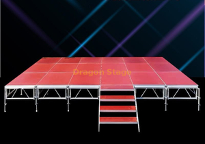 Aluminum Event Party Modular Stage Platforms 8x5m