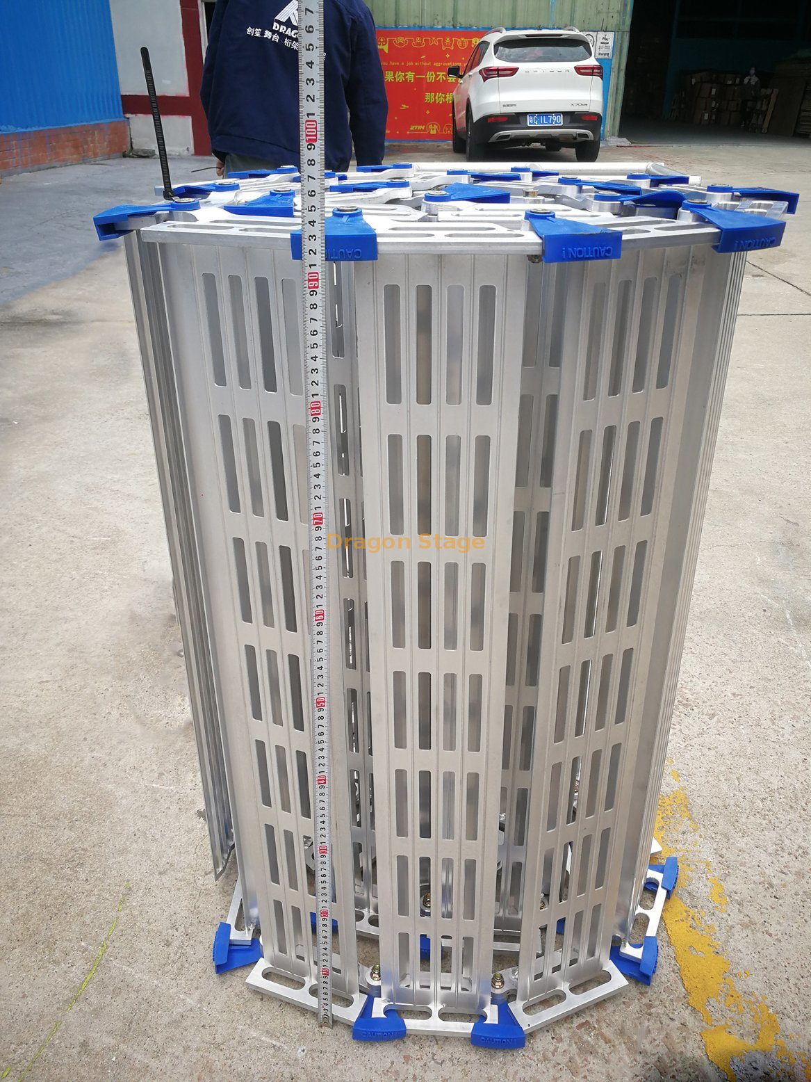 Aluminum Portable 3 Meter Heavy Duty Truck Ramps with Legs from China ...