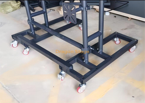 New Design Aluminum Portable Mobile Led Stack Truss with Wheels