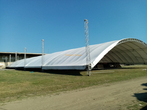 Mega Tent Arc Dome Truss System for Big Event Steel Arc Frame 